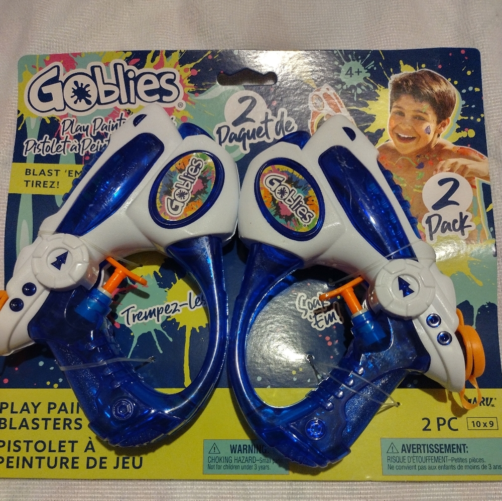 Goblies Play Paint/Water Blasters
